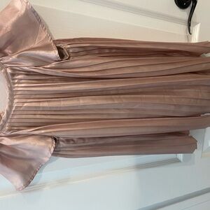 GAP Elegant Pink Pleated Kids Dress